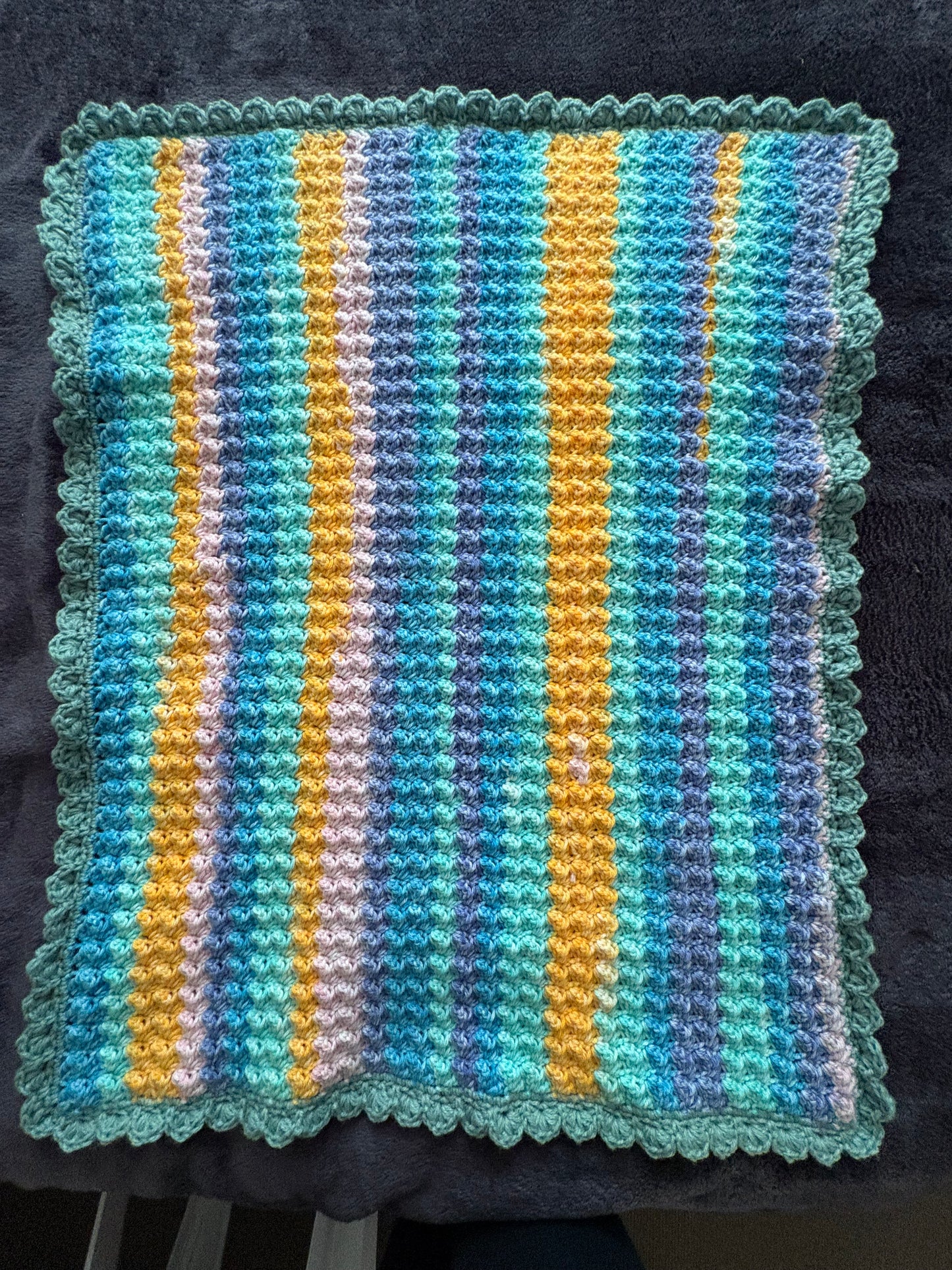 Crocheted Toddler Blanket