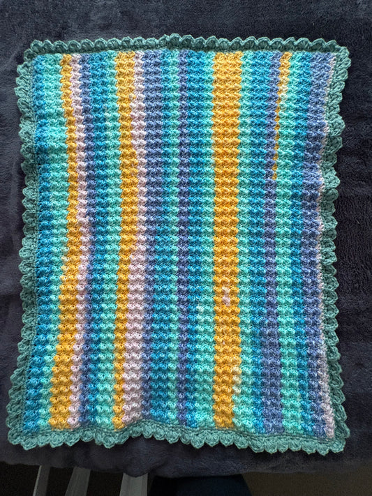 Crocheted Toddler Blanket